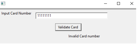 credit card validator library