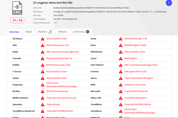 Download the file from the host and scan in through virustotal or metadefender